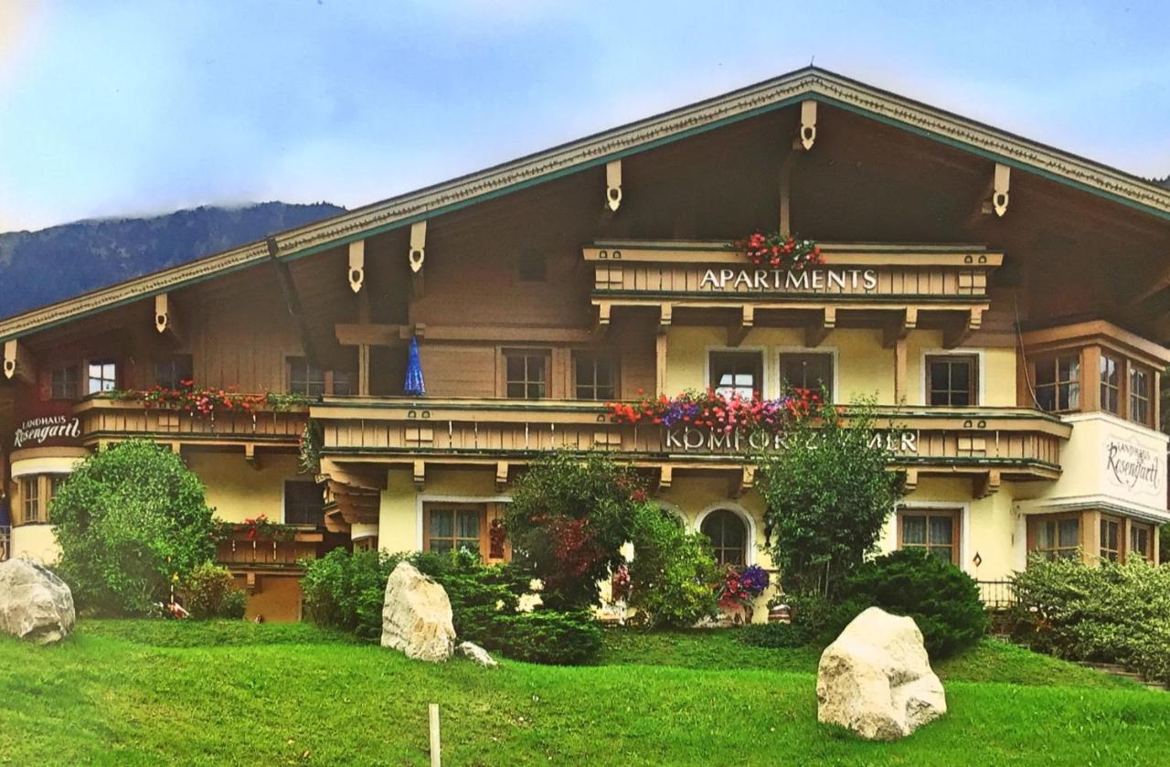 Landhaus Rosengartl Krimml Oberkrimml ภายนอก รูปภาพ